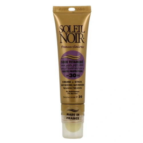 Soleil Noir Soin Vitaminé Crème + Stick