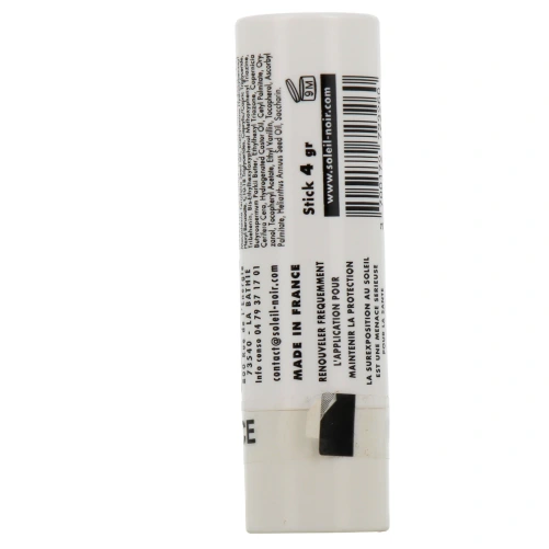 Soleil Noir Stick Lèvres Blanc SPF30