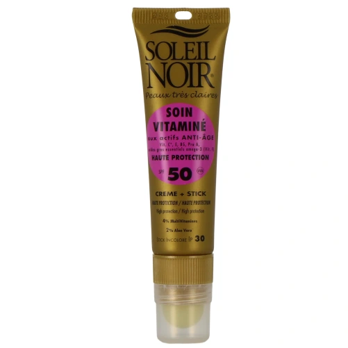 Soleil Noir Soin Vitaminé Crème + Stick