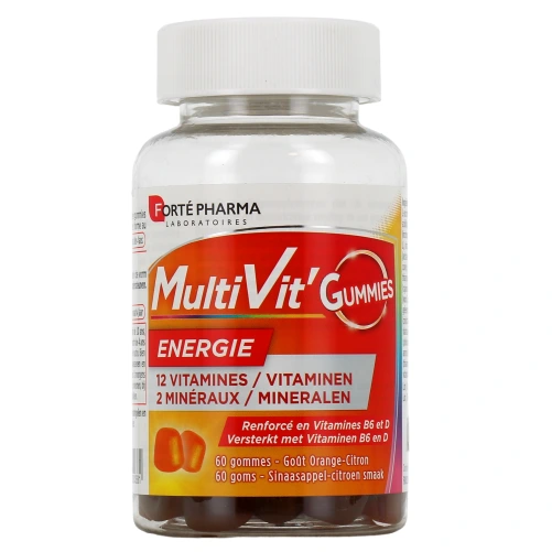 Forté Pharma Multivit' Gummies énergie