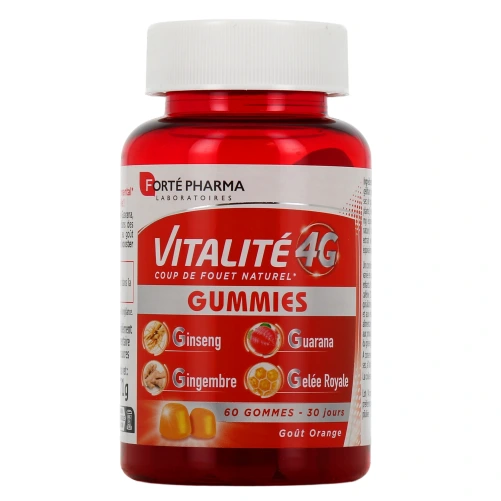Forté Pharma Vitalité 4G Gummies