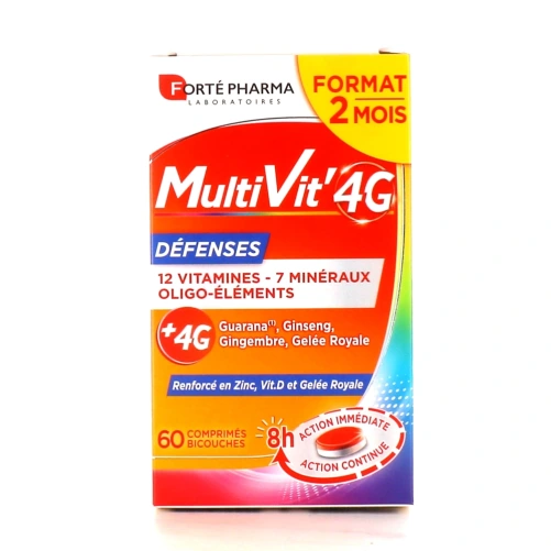 Forté Pharma MultiVit' 4G Défenses