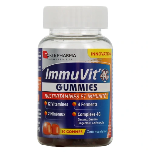 Forté Pharma ImmuVit' 4G Multivitamines et Immunité