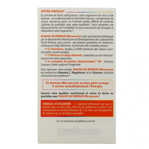 Forté Pharma MultiVit' 4G Energie