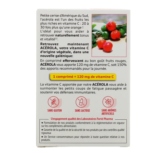 Forté Pharma Acérola Vitamine C