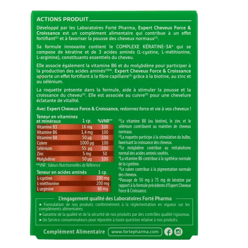 Forté Pharma Expert Cheveux Force et Croissance