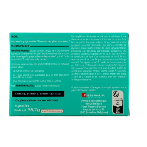 Forté Pharma RinoRub