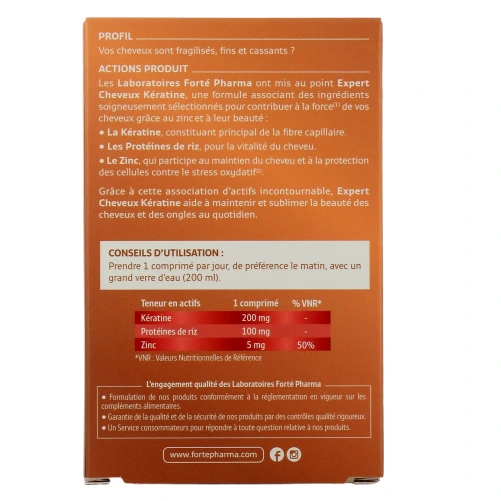 Forté Pharma Expert Cheveux Kératine
