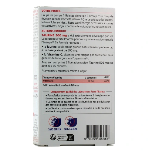 Forté Pharma Taurine