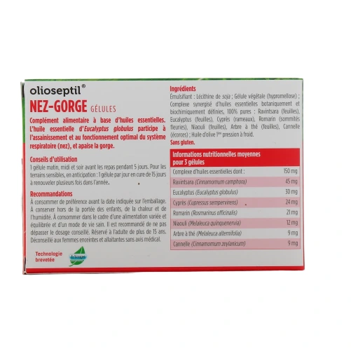 Olioseptil Nez Gorge