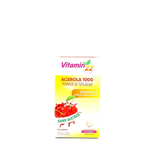 Vitamin'22 Acérola 1000 Vitamine C