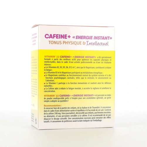 Vitamin'22 Caféine + Energy Instant