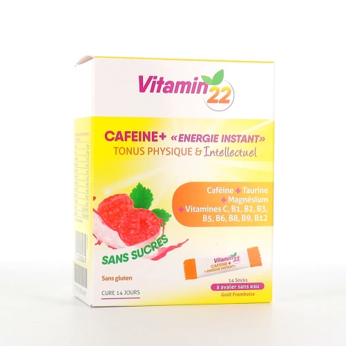 Vitamin'22 Caféine + Energy Instant