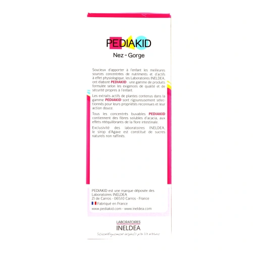 Pediakid Nez Gorge Sirop