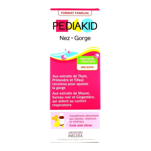 Pediakid Nez Gorge Sirop