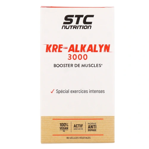 STC Nutrition Kre-Alkalyn 3000 Booster de muscles