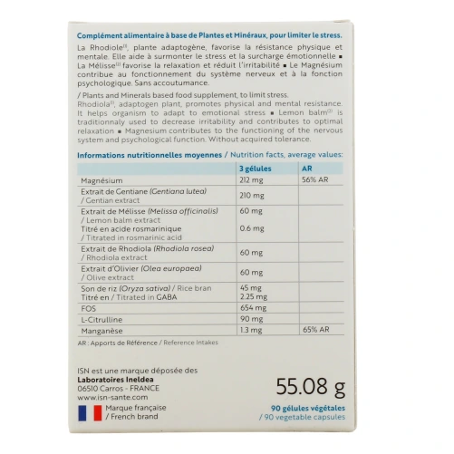 Ineldea Zenaxyl Stress et Fatigue