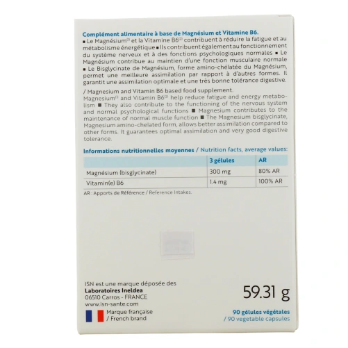 Ineldea Magnefor Nervosité Fatigue