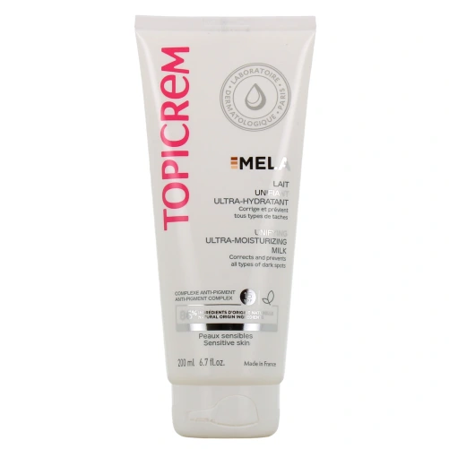 Topicrem Mela Lait Unifiant Ultra-Hydratant SPF 15