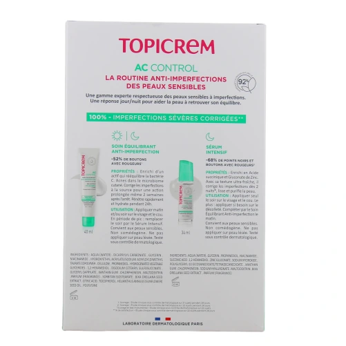 Topicrem AC Control Soin Equilibrant Anti-Imperfection