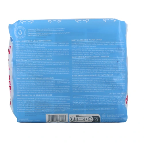 Topicrem Baby Lingettes à l'Eau Nettoyantes