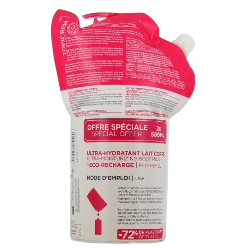 Topicrem Lait Corps Ultra-Hydratant