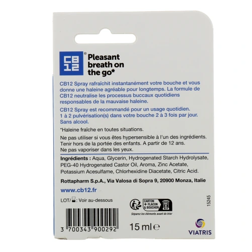 CB12 Spray Menthe