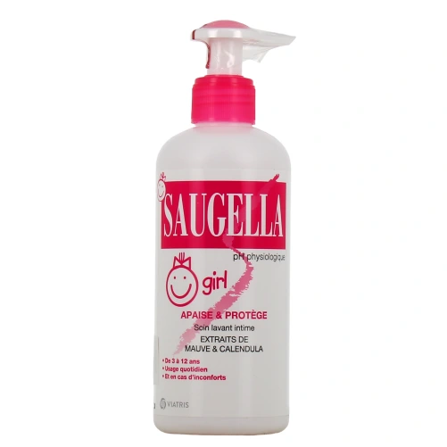 Saugella Girl émulsion lavante Hygiène Intime