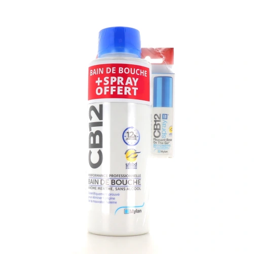 CB12 Bain de Bouche Mauvaise Haleine