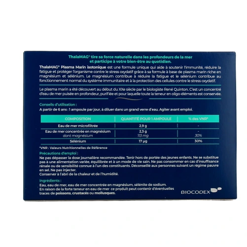 Thalamag Plasma Marin Ressourçant