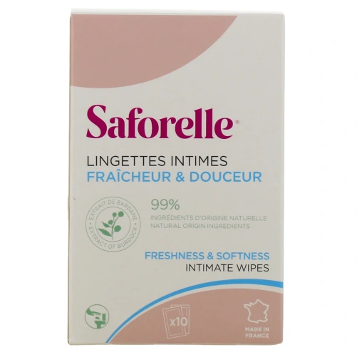 Saforelle Lingettes Intimes
