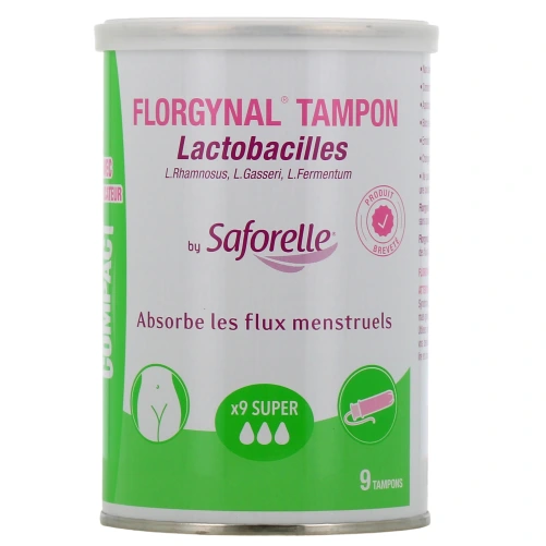 Florgynal Tampon Lactobacilles by Saforelle