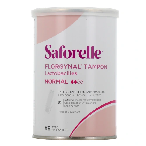 Florgynal Tampon Lactobacilles by Saforelle