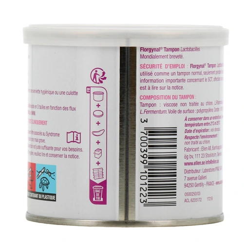 Florgynal Tampon Lactobacilles by Saforelle