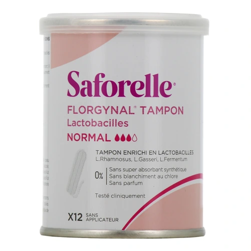Florgynal Tampon Lactobacilles by Saforelle