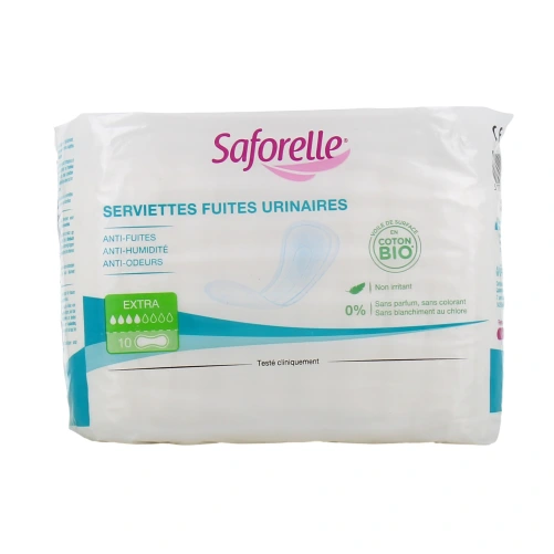 Saforelle Serviettes Fuites Urinaires