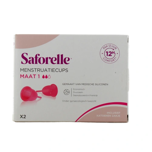 Saforelle Cup Protect Coupe Menstruelle x2