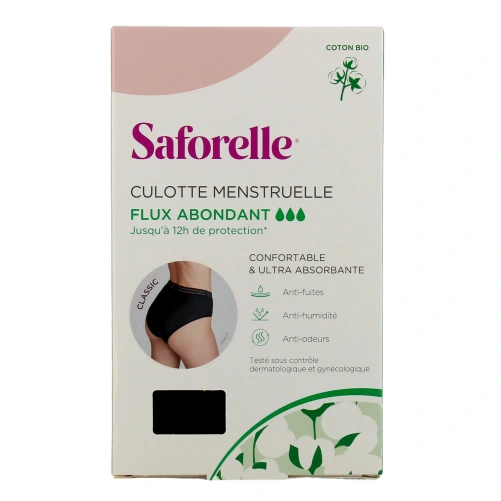 Saforelle Culotte de règles ultra-absorbante