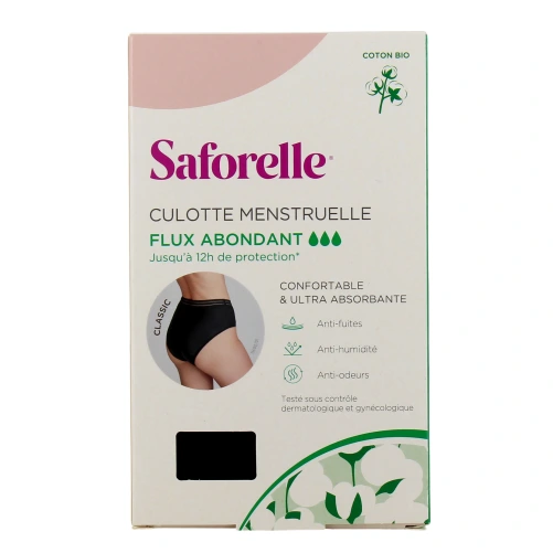 Saforelle Culotte de règles ultra-absorbante