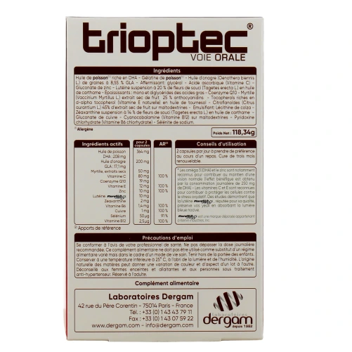 Trioptec Prévention DMLA