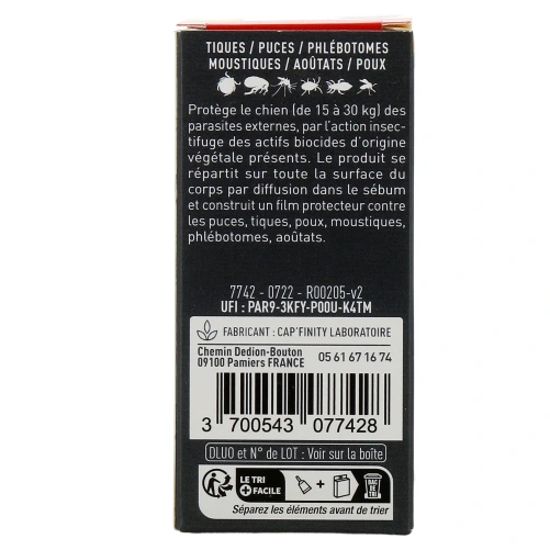 Biovetol Antiparasitaire Pipettes Chien