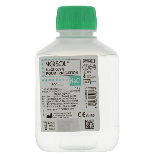 Versol NaCl 0,9% Solution pour Irrigation