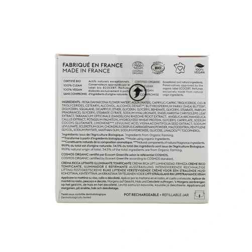 Patyka Lift Essentiel Crème Riche Lift-Eclat Fermeté