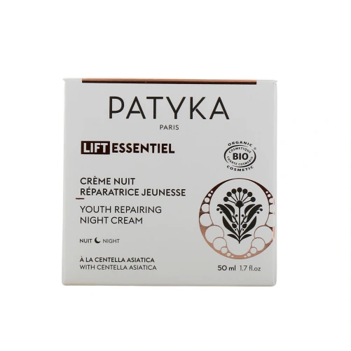 Patyka Lift Essentiel Crème Nuit Réparatrice Jeunesse