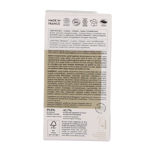 Patyka Glow Sérum Détox Belle Nuit