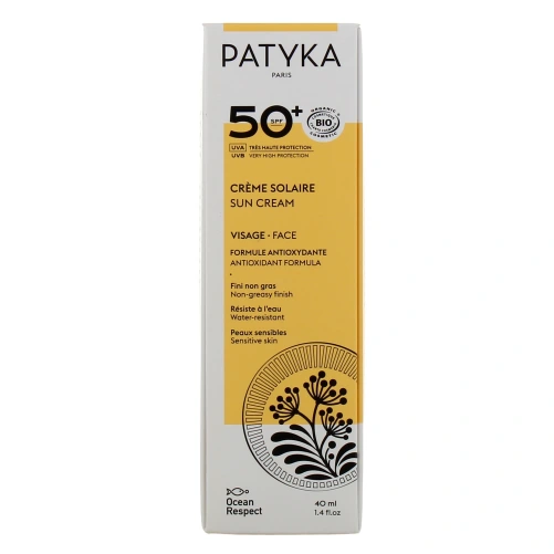 Patyka Crème Solaire Visage