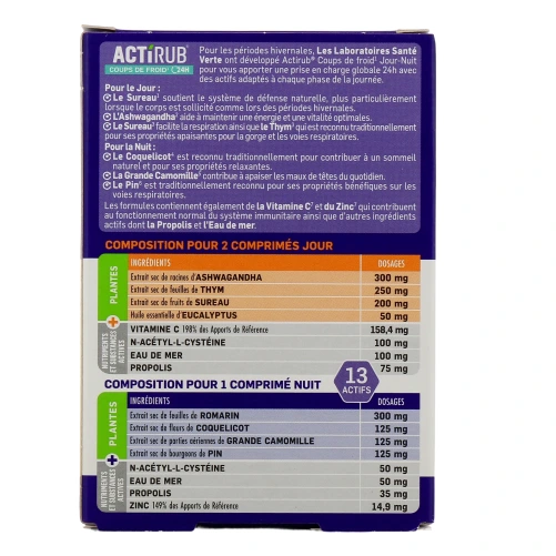Actirub Coups de Froid 24h