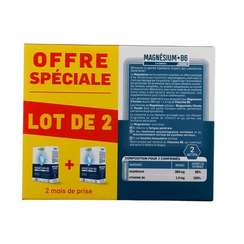 Santé Verte Magnésium + B6