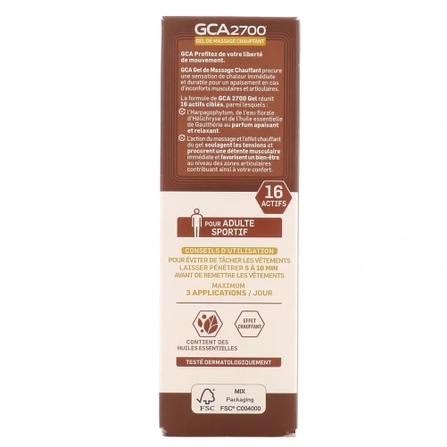 GCA 2700 Gel Chauffant