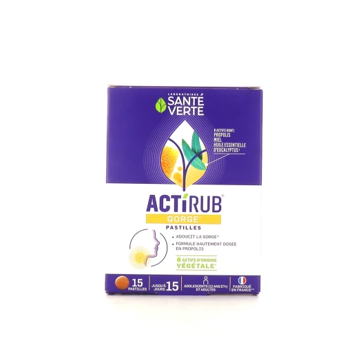 Actirub Pastilles pour la gorge
